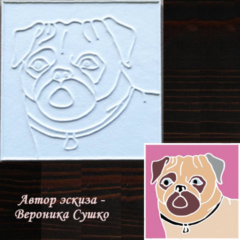 Плитка Каф'декоръ 10*10см. Артикул 1003